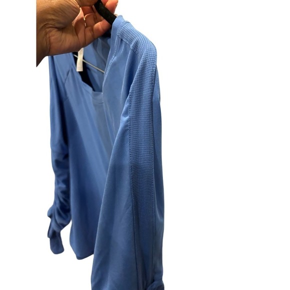 Fabletics Long Sleeve Blue Top size L - Picture 5 of 6